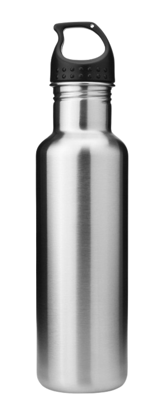 Grey Stainless Steel Bottle