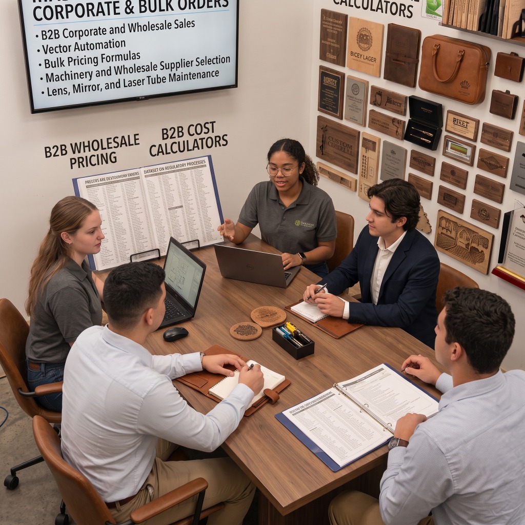 Launch Your Laser Engraving Business Masterclass - Corporate & Bulk Orders